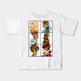 Avatar the Last Airbender Cast Kids T-Shirt